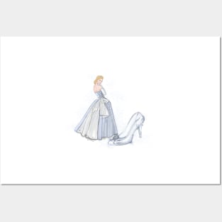 Cinderella’s Glass Slipper Posters and Art